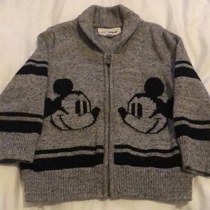 Disney Zipper Sweater, size 2T